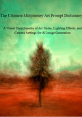 The Ultimate Midjourney Art Prompt Dictionary-A Visual Encyclopedia of Art Styles, Lighting Effects, and Camera Settings for AI Image Generation