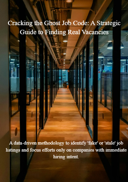 Cracking the Ghost Job Code: A Strategic Guide to Finding Real Vacancies-A data-driven methodology to identify 'fake' or 'stale' job listings and focus efforts only on companies with immediate hiring intent.
