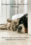 The Budget Pet Parent: High-Care on a Shoestring-Strategies for saving on vet bills, DIY grooming, and making high-quality pet food at home.